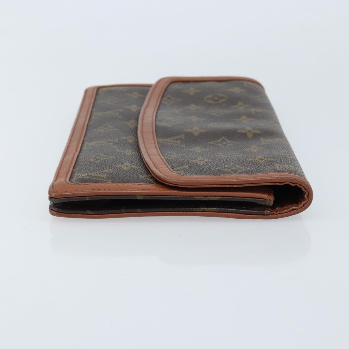 Louis Vuitton Dame Pochette Monogram Canvas Brown Canvas Clutche & Pouche Bag (Pre-Owned)