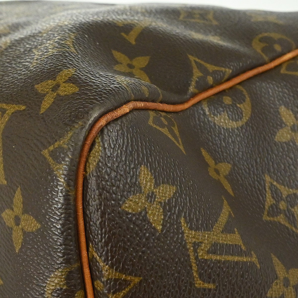Louis Vuitton Keepall Monogram Canvas Brown Canvas Travel Bag Bag (Pre-Owned)
