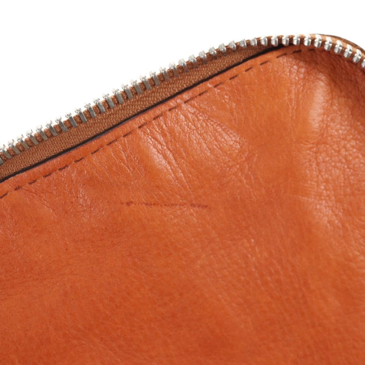 Chloe Paddington Lock Leather Orange Leather Handbag (Pre-Owned)