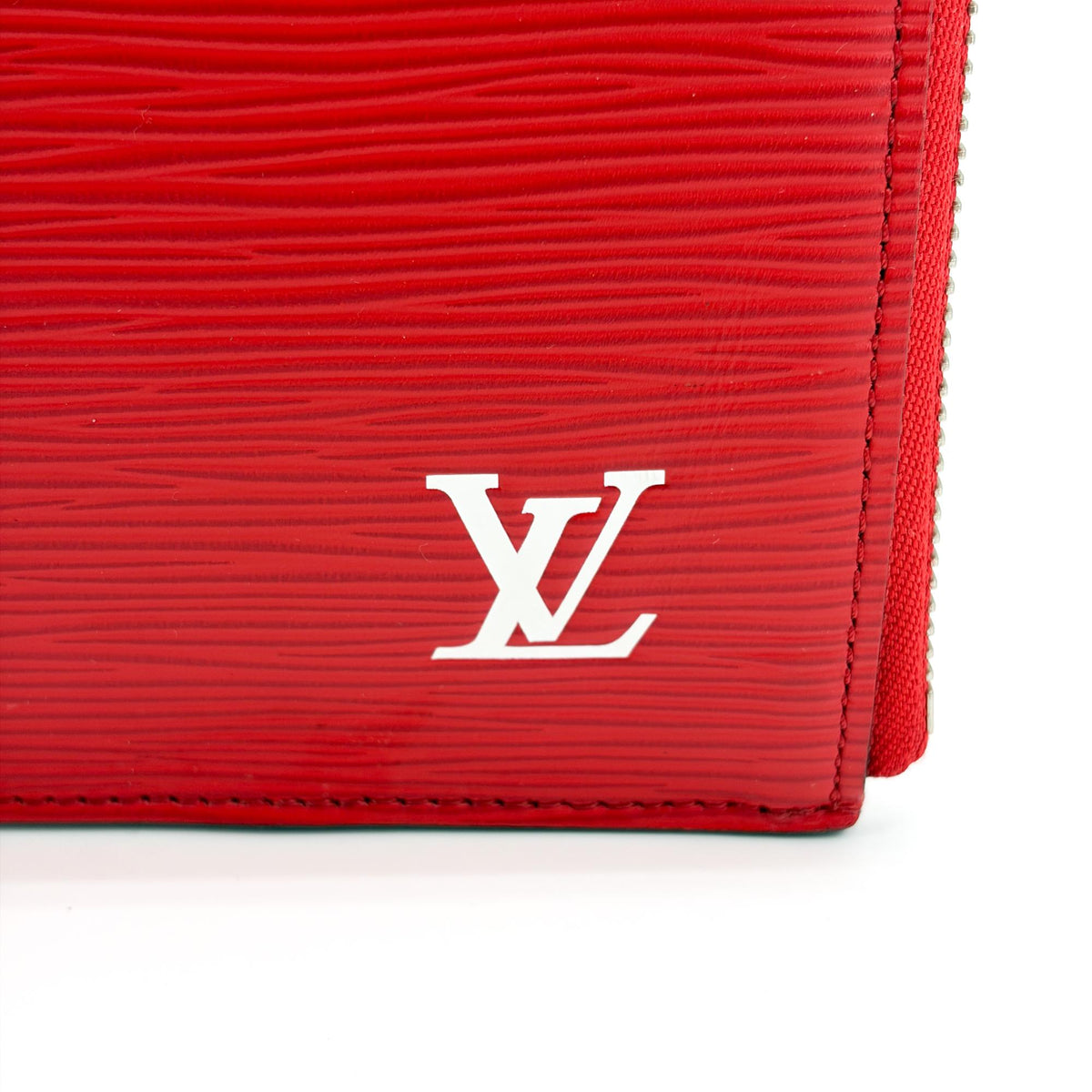 Louis Vuitton Pochette Jour Limited Edition Supreme Epi Leather Red Leather Clutche & Pouche Bag (Pre-Owned)