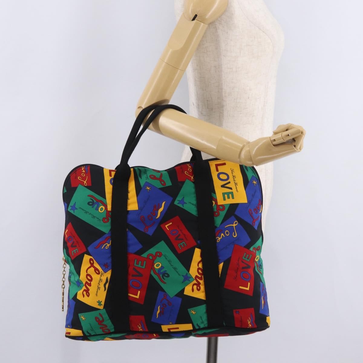Saint Laurent Vintage Nylon Multicolour Nylon Handbag (Pre-Owned)