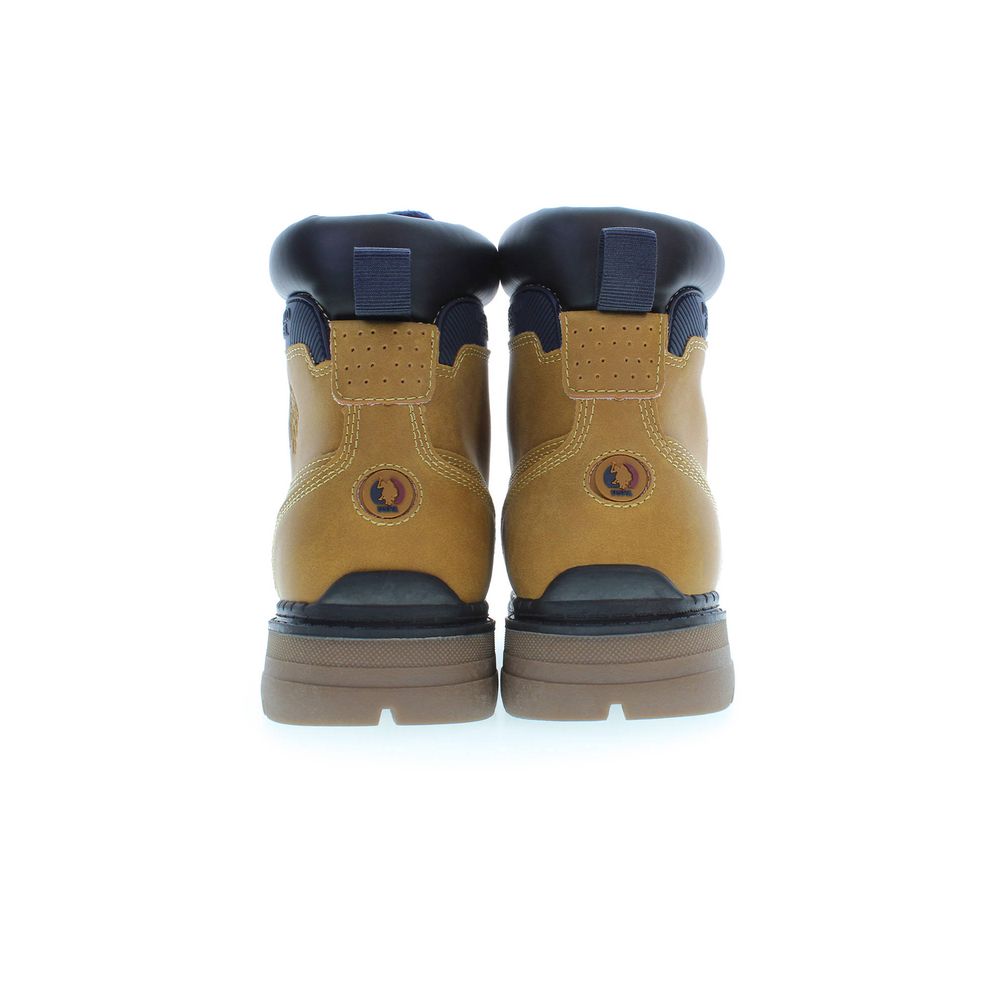 U.S. POLO ASSN. Beige Synthetic Men's Men's Boot