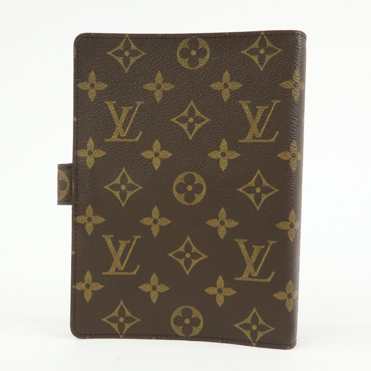 Louis Vuitton Ring Agenda Cover Monogram Canvas Brown Canvas Briefcase Bag (Pre-Owned)