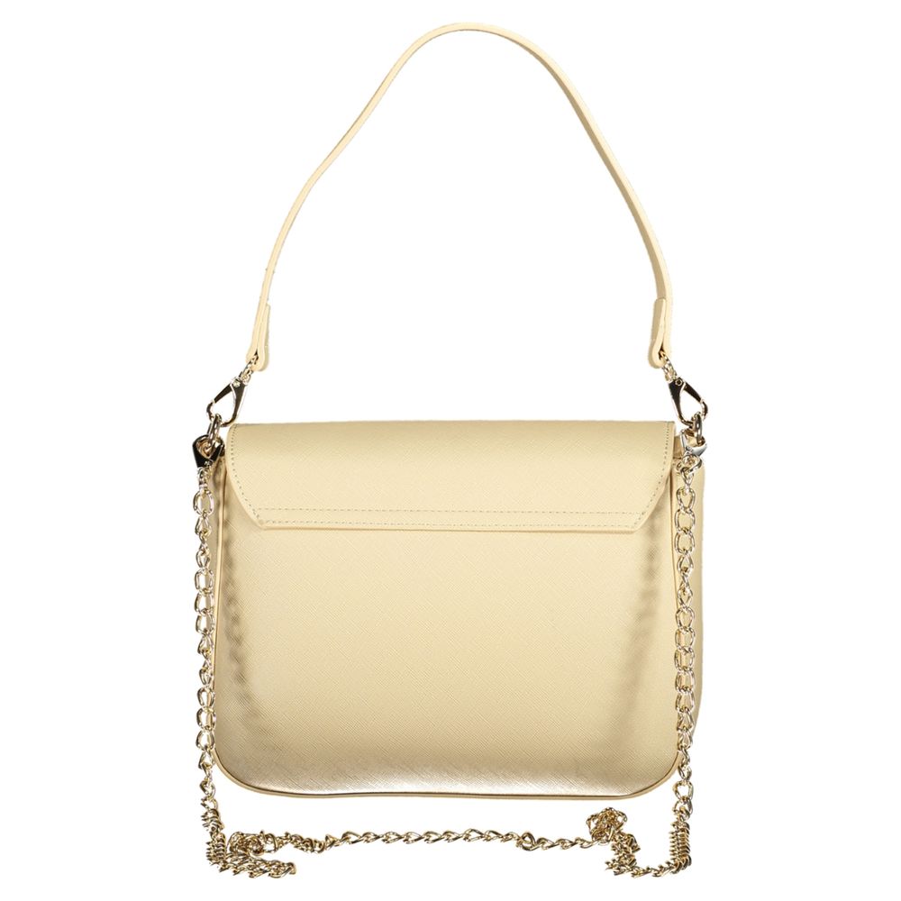 Mario Valentino Beige Polyurethane Women Women's Bag