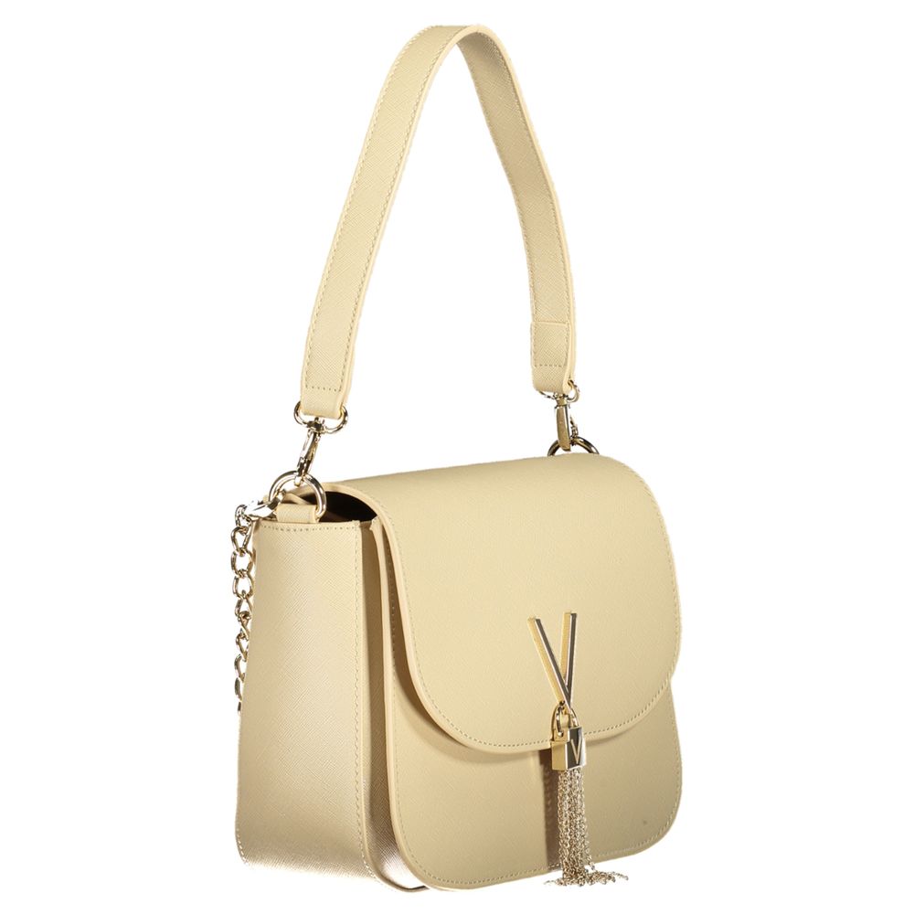 Mario Valentino Beige Polyurethane Women Women's Bag