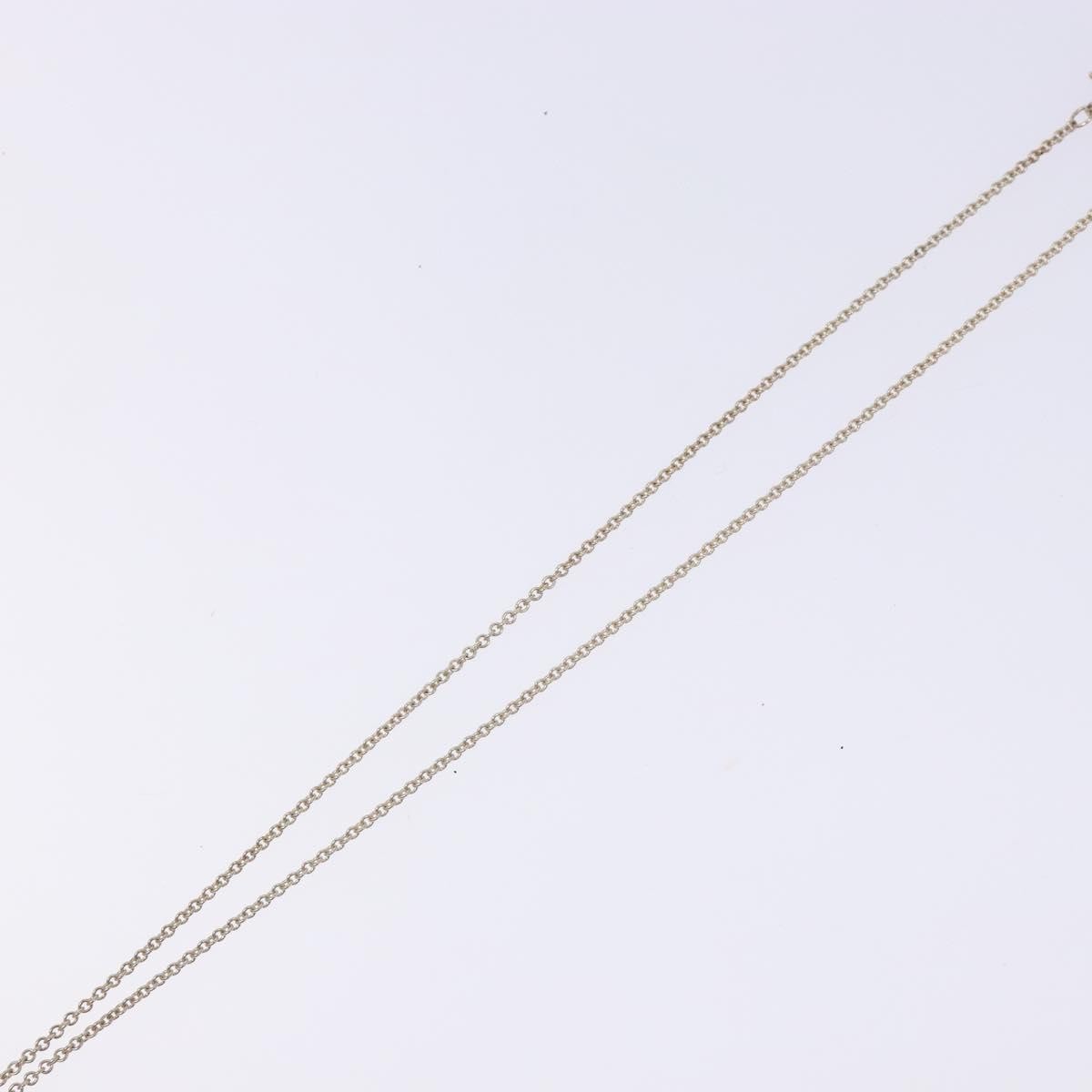 Tiffany & Co. Elsa Peretti Open Heart Pendant Sterling Silver Silver Silver Necklace Jewelry (Pre-Owned)