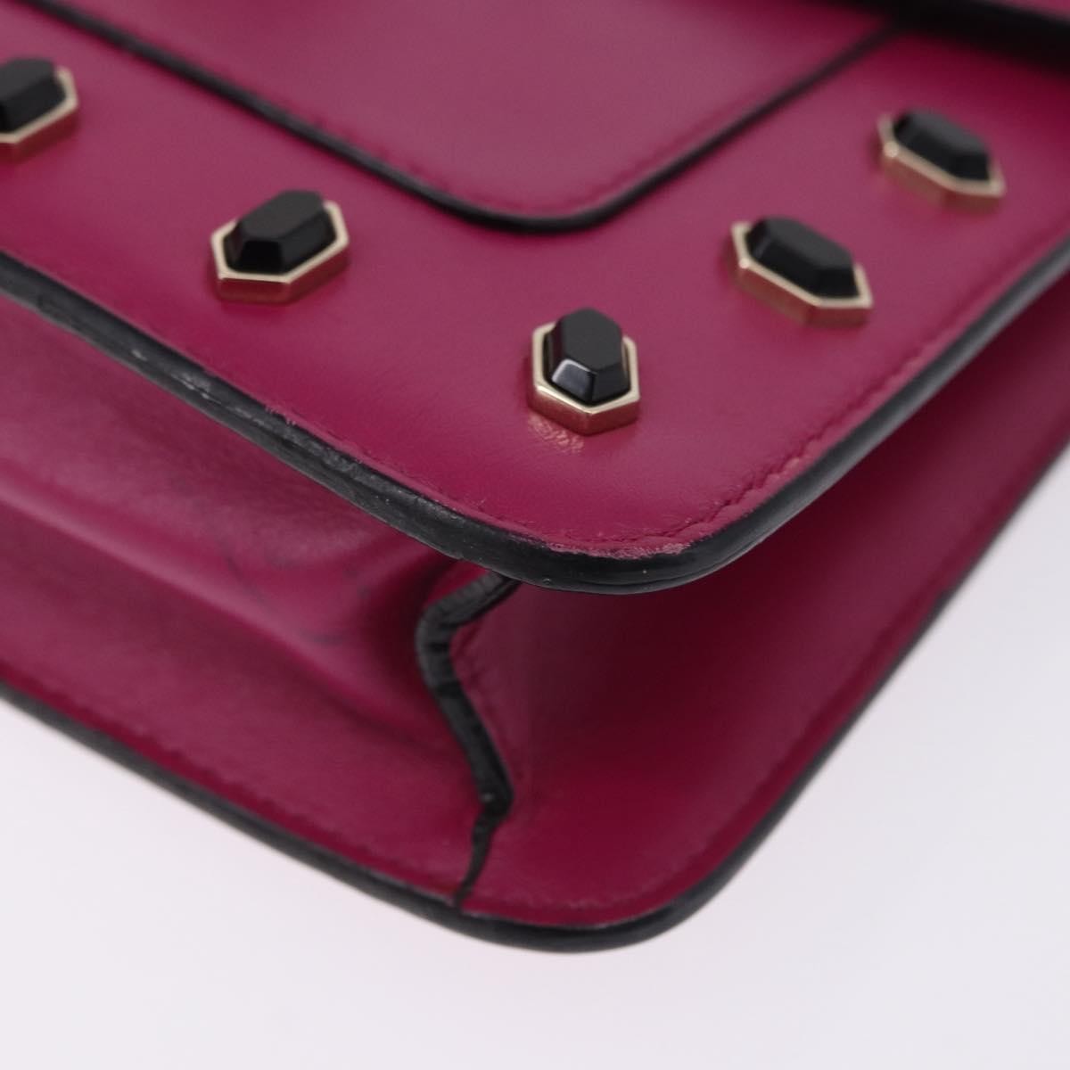 Bvlgari Serpenti Forever Embellished Leather Pink Leather Shoulder Bag Bag (Pre-Owned)