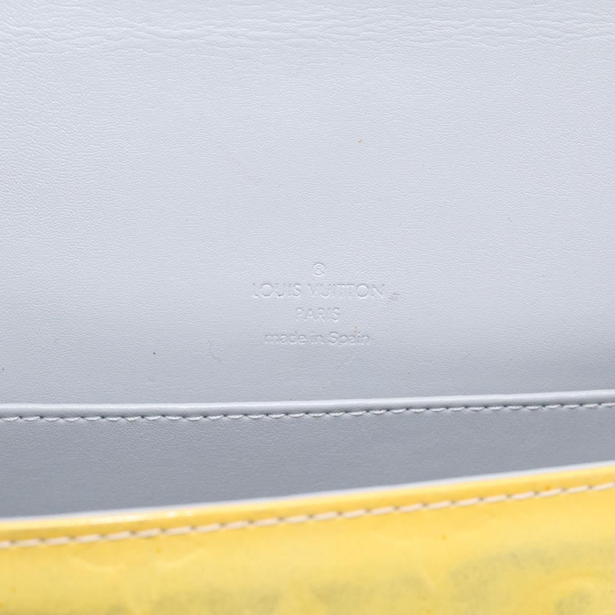 Louis Vuitton Thompson Street Monogram Vernis Yellow Patent_Leather Shoulder Bag Bag (Pre-Owned)
