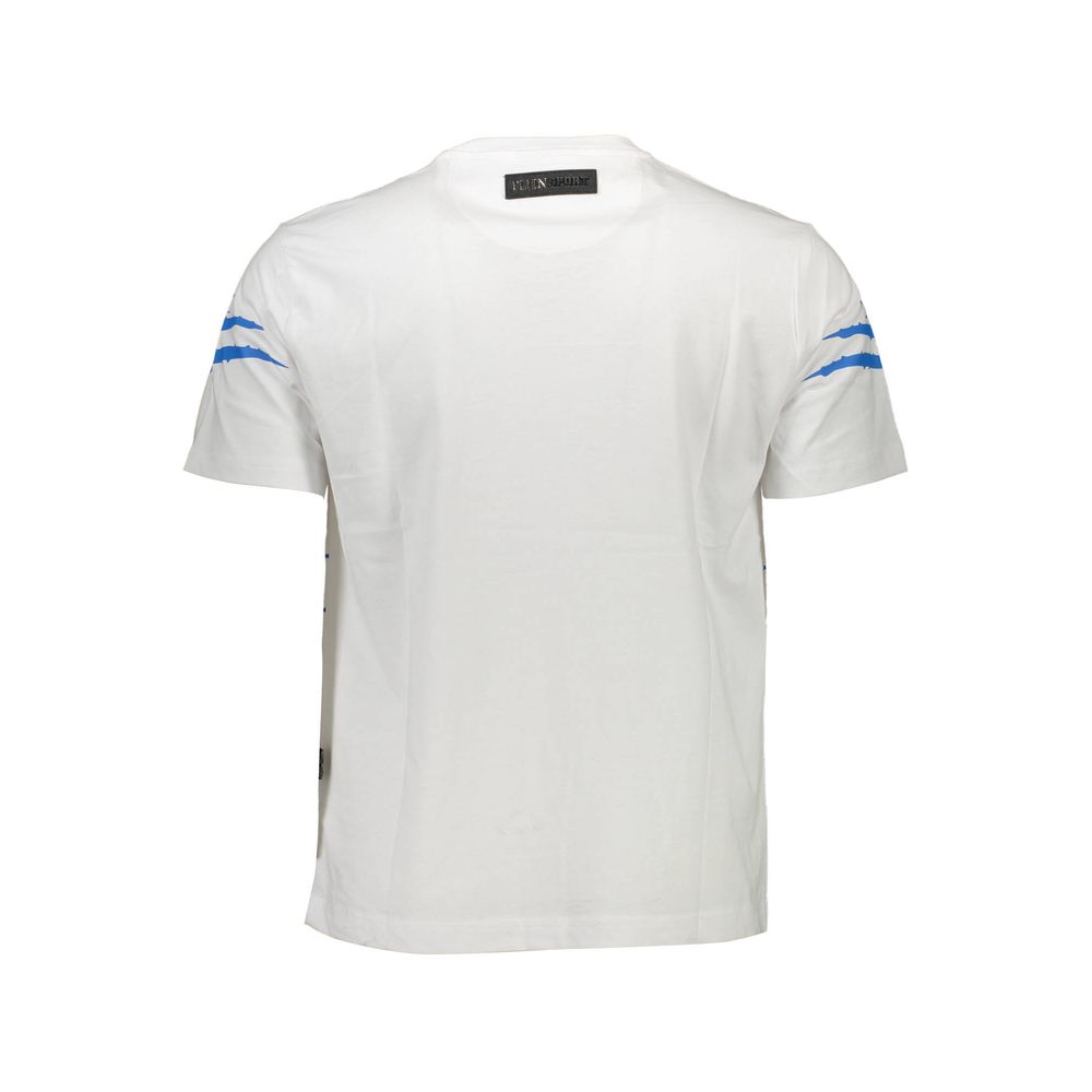 Plein Sport White Cotton Men's Men's T-Shirt