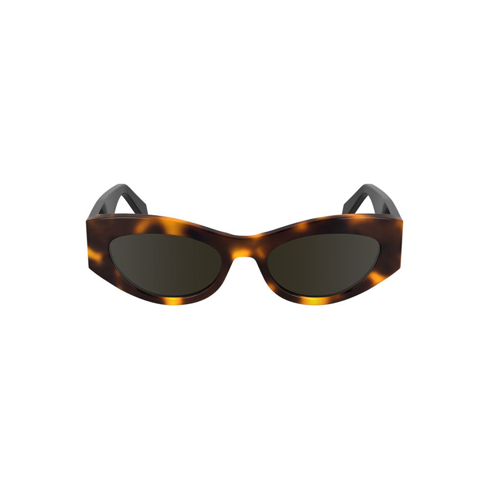 Calvin Klein Marrone Acetate Women Women's Sunglasses