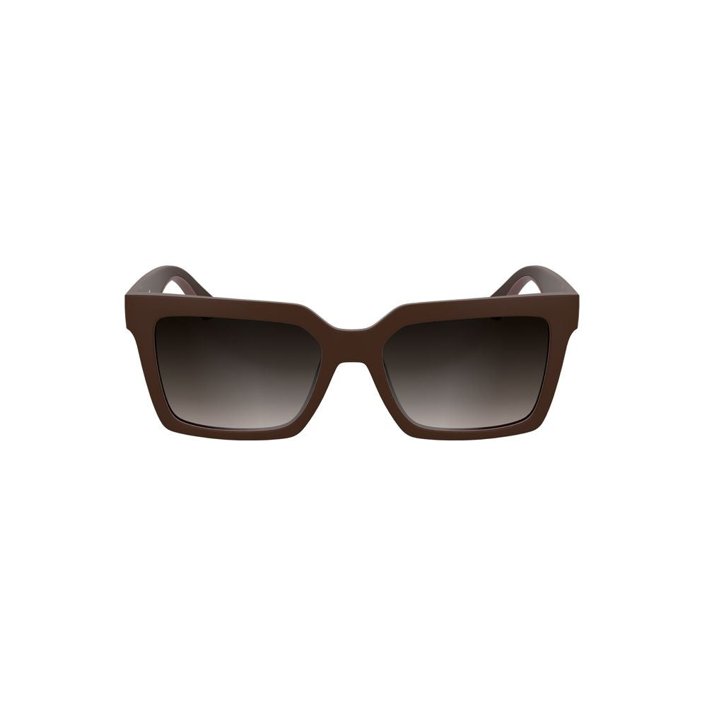 Calvin Klein Red Bio-Based Fabric Women Women's Sunglass