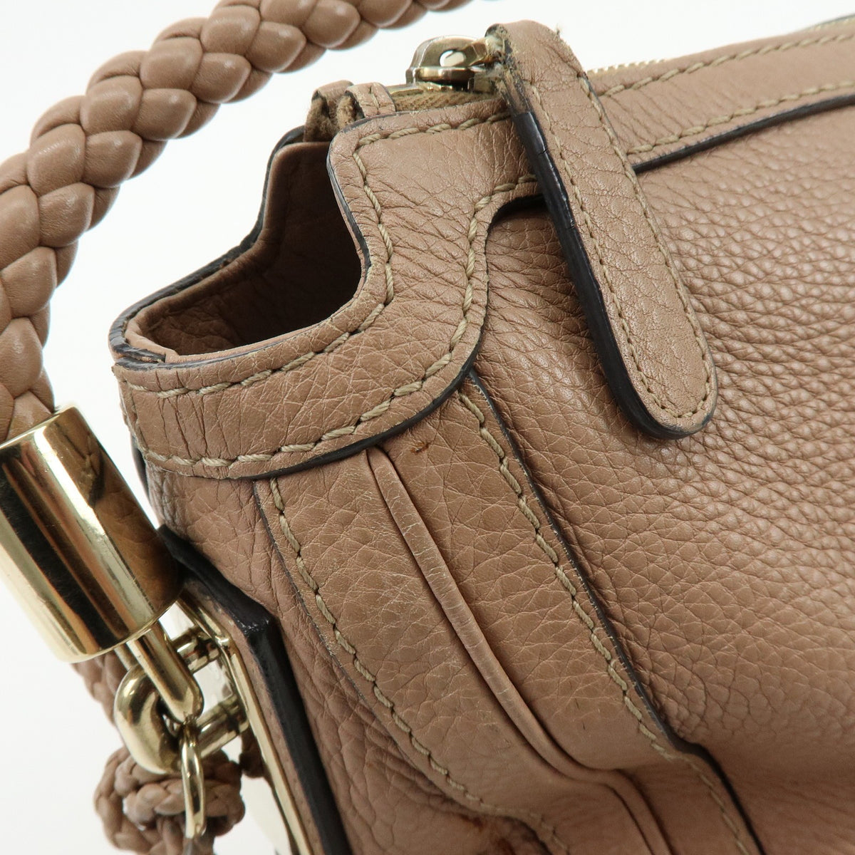 Gucci Bella Hobo Leather Pink Leather Shoulder Bag Bag (Pre-Owned)
