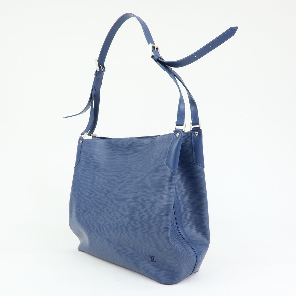 Louis Vuitton Mandara Epi Leather Blue Leather Shoulder Bag Bag (Pre-Owned)
