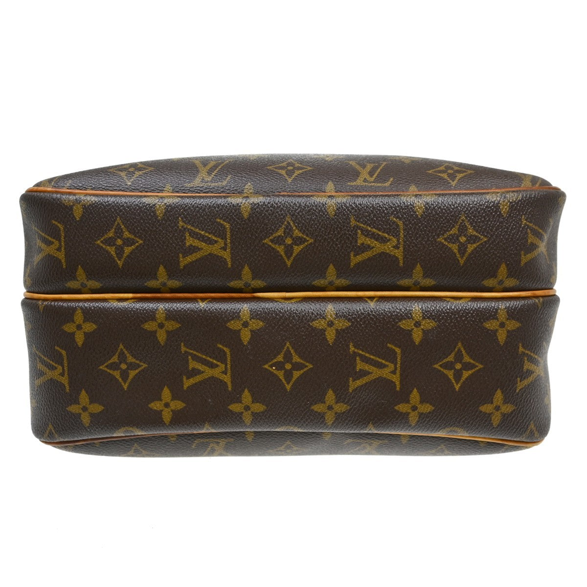 Louis Vuitton Reporter Monogram Canvas Brown Canvas Shoulder Bag Bag (Pre-Owned)