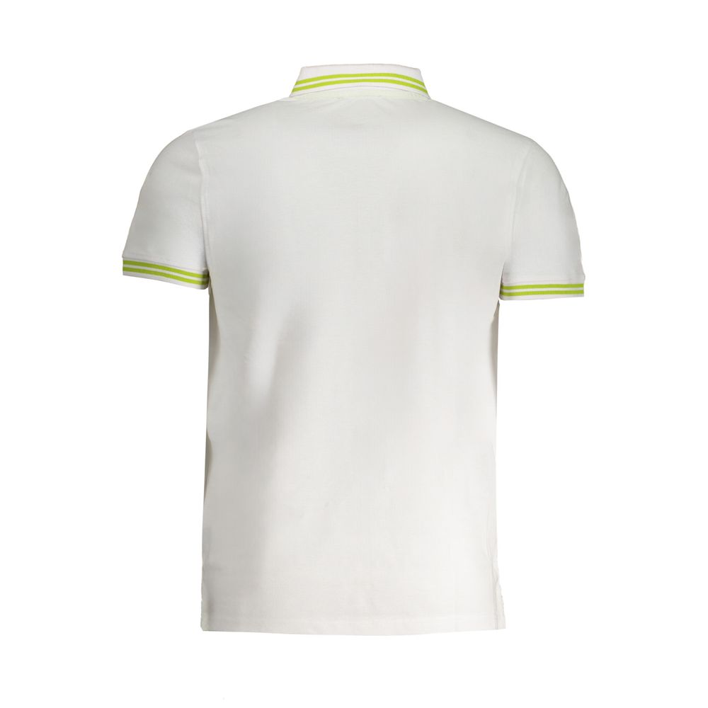 Cavalli Class White Cotton Men Polo Men's Shirt