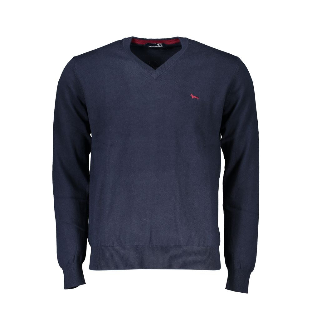 Harmont & Blaine Blue Cotton Men Men's Sweater