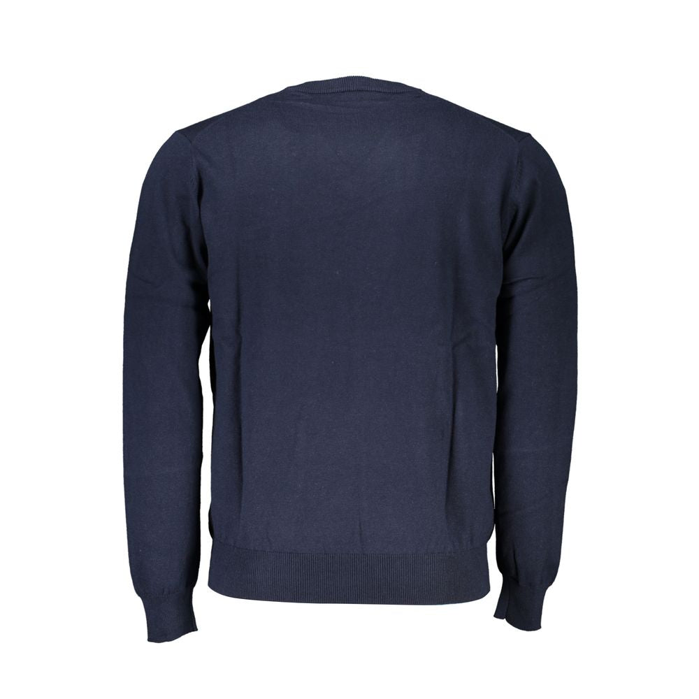 Harmont & Blaine Blue Cotton Men Men's Sweater