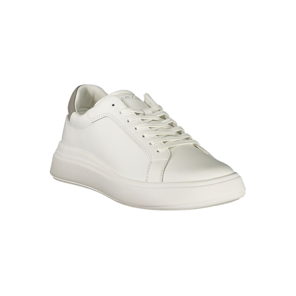 Calvin Klein White Polyurethane Men Men's Sneaker