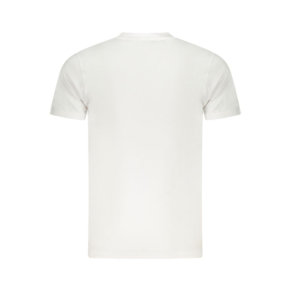 Cavalli Class White Cotton Men Men's T-Shirt