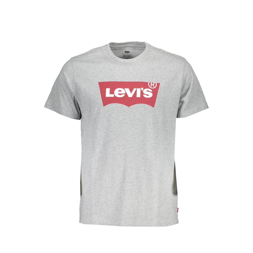Levi's Grigio Cotton Men Men's T-Shirt