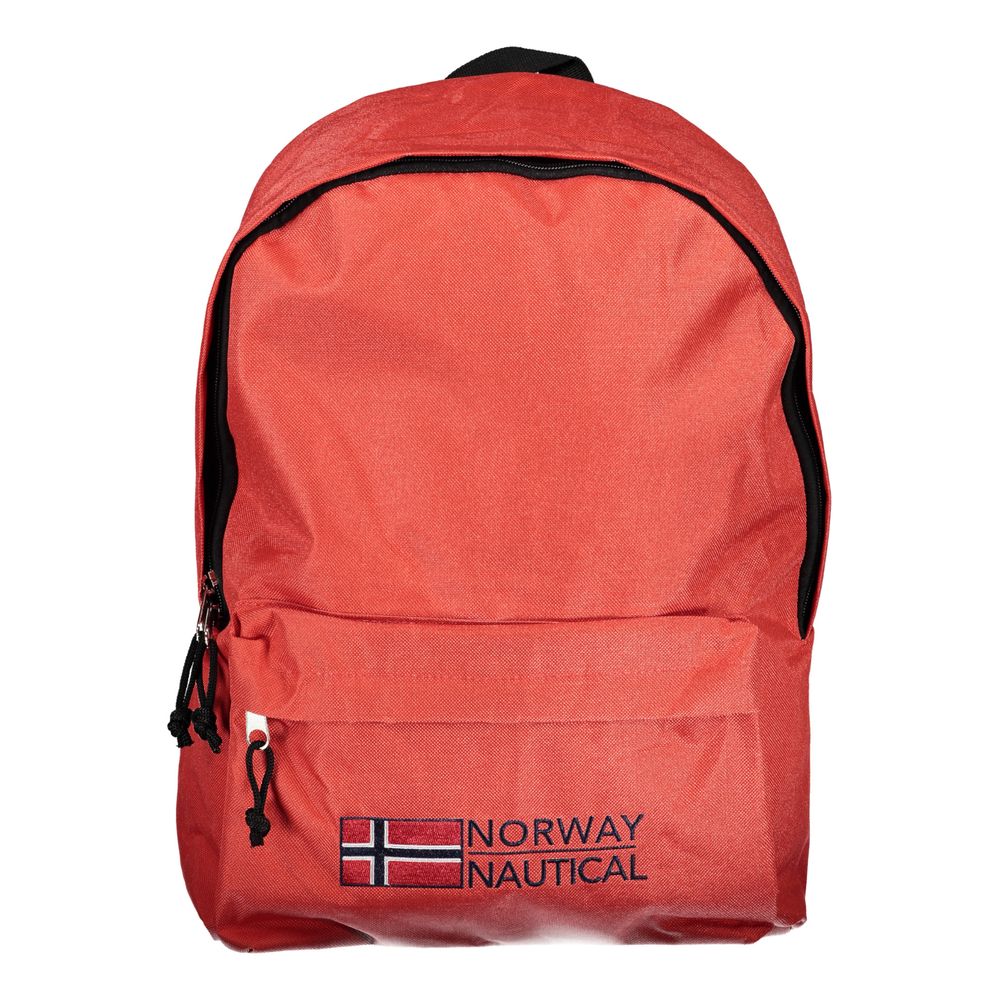 Norway 1963 Rosso Polyester Men Men's Backpack