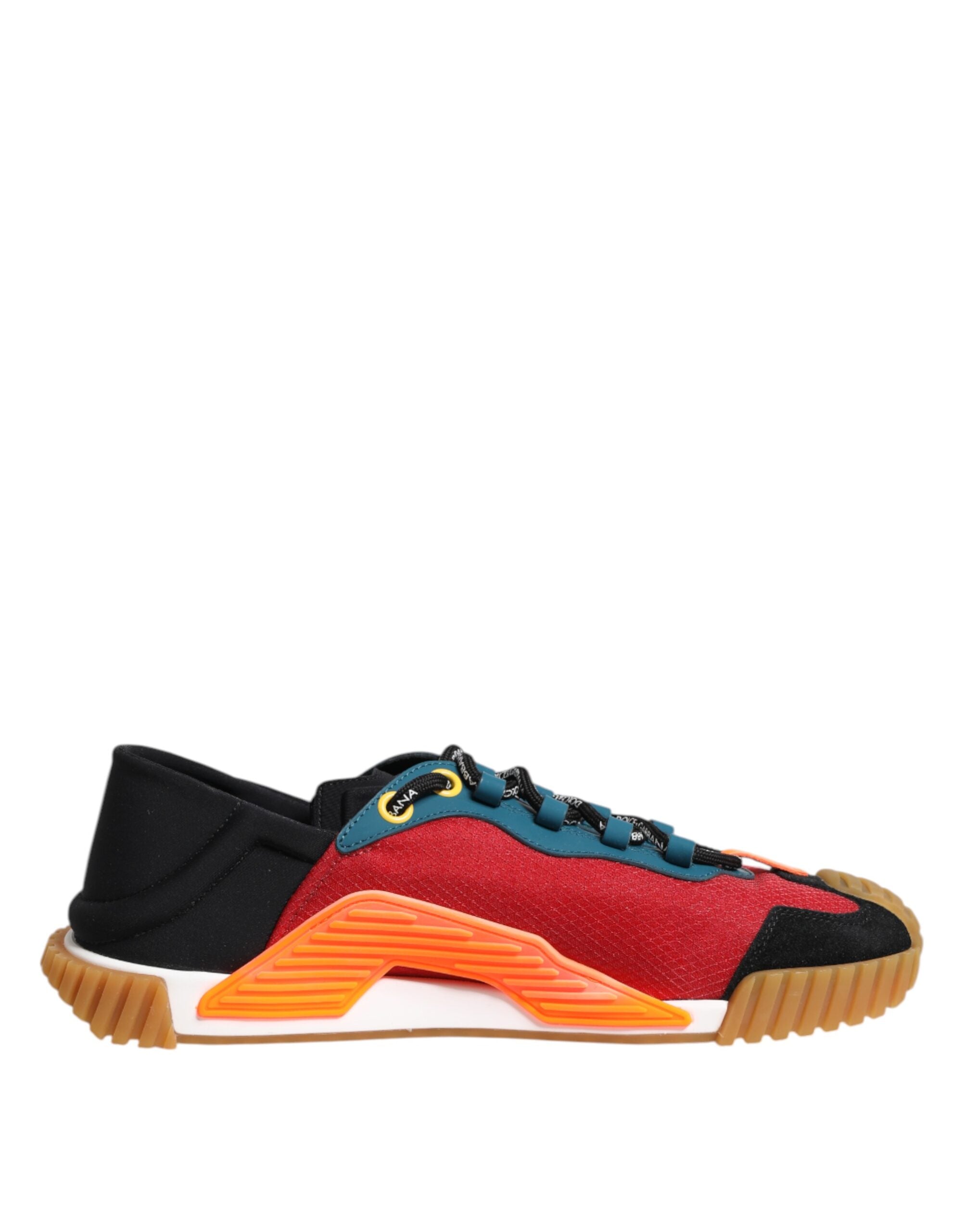 Dolce & Gabbana Multicolor Logo Low Top NS1 Sneakers Men's Shoes