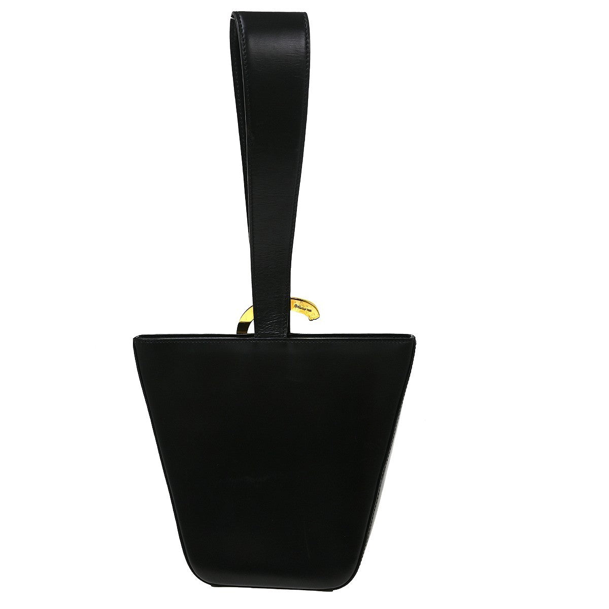 Cartier Panthère Leather Black Leather Handbag (Pre-Owned)