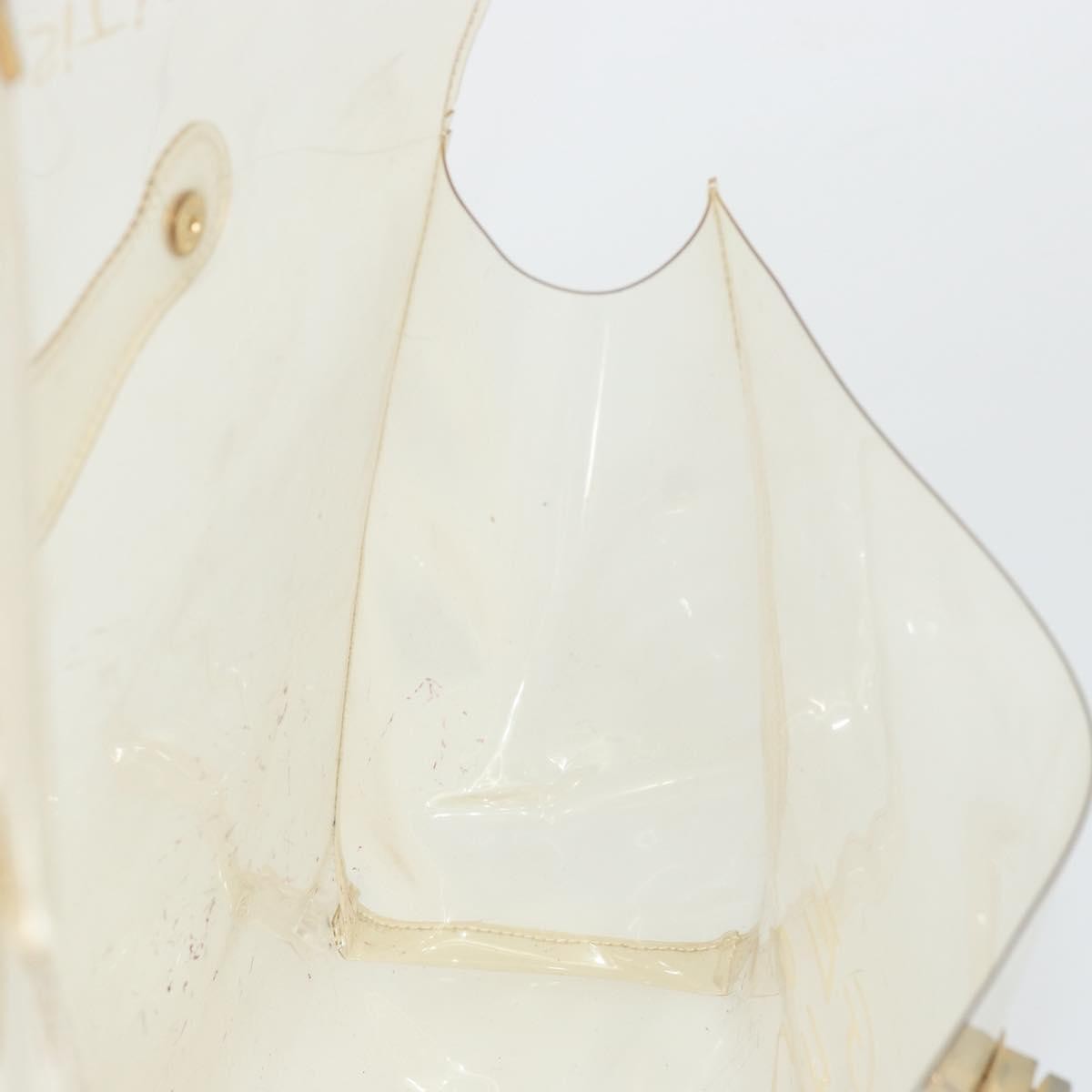 Hermes Kelly Souvenir Vinyl Clear Plastic Handbag (Pre-Owned)