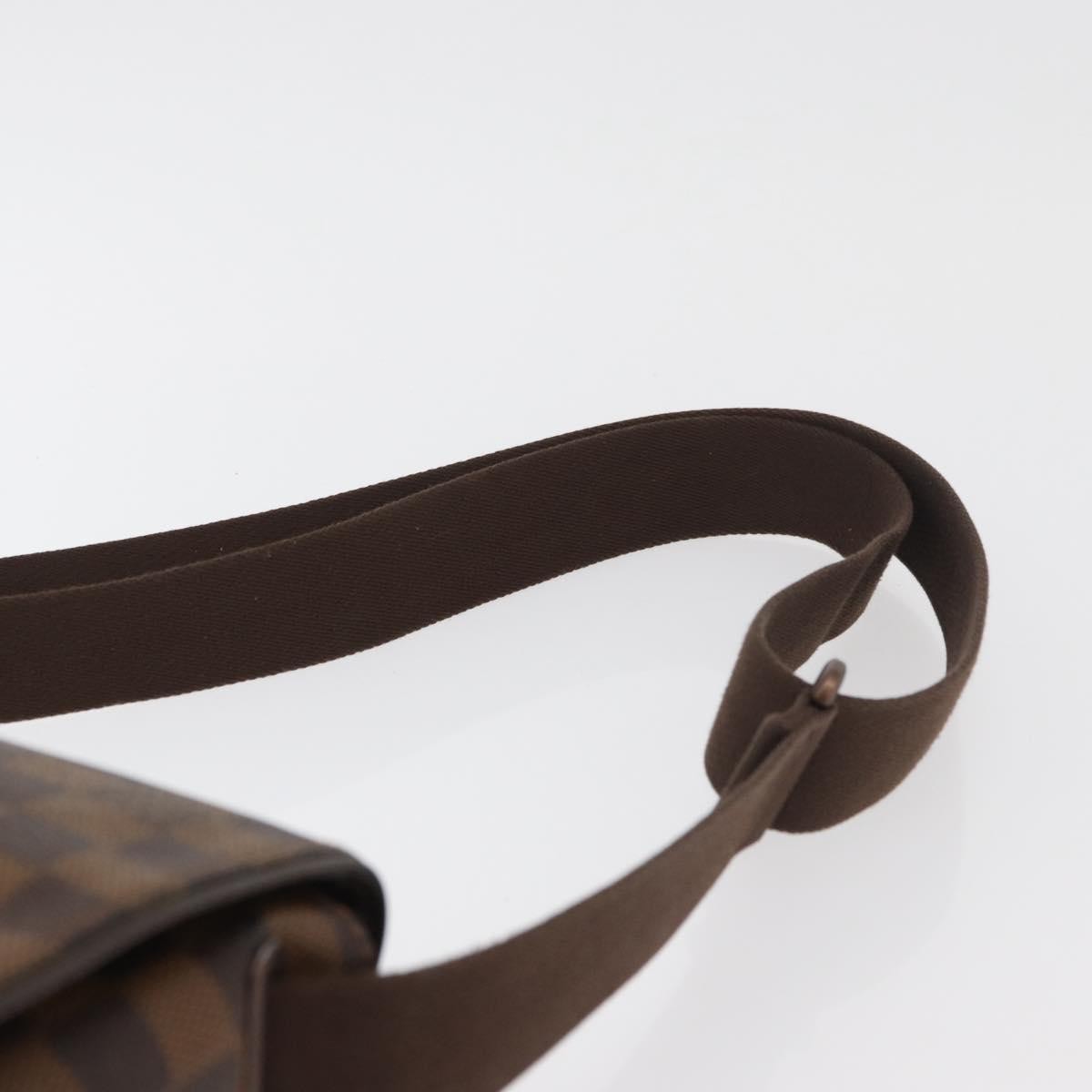 Louis Vuitton Brooklyn Damier Brown Canvas Handbag (Pre-Owned)