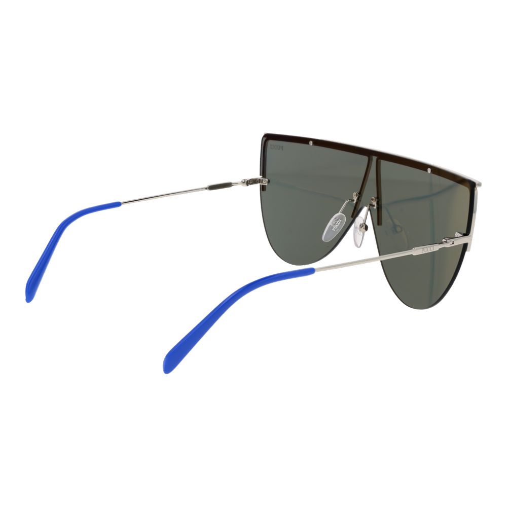 Emilio Pucci Silver Metal Women's Sunglasses