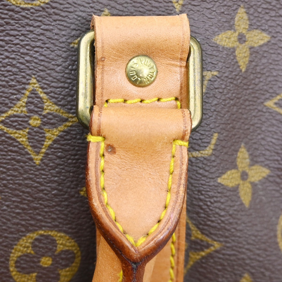 Louis Vuitton Keepall Monogram Brown Canvas Travel Bag Bag (Pre-Owned)