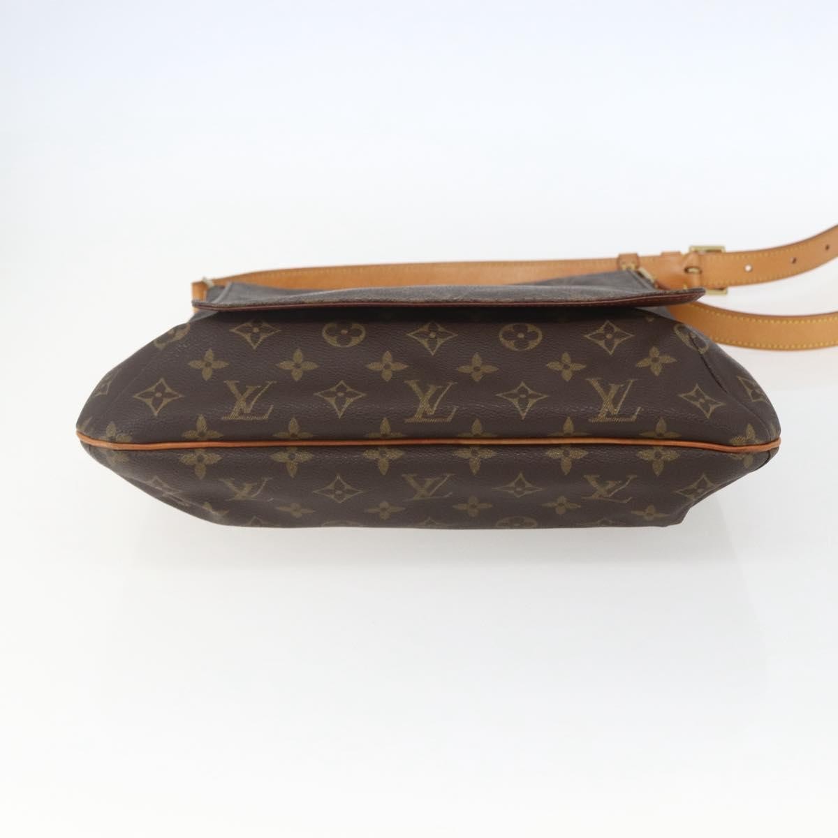 Louis Vuitton Musette Monogram Canvas Brown Canvas Handbag (Pre-Owned)