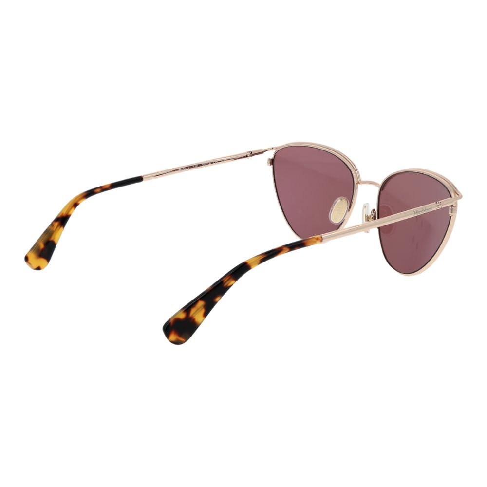 Max Mara Gold Metal Women's Sunglasses