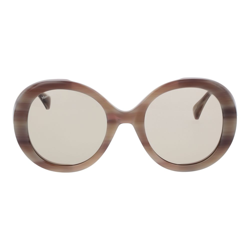 Max Mara Beige Acetate Women's Sunglasses