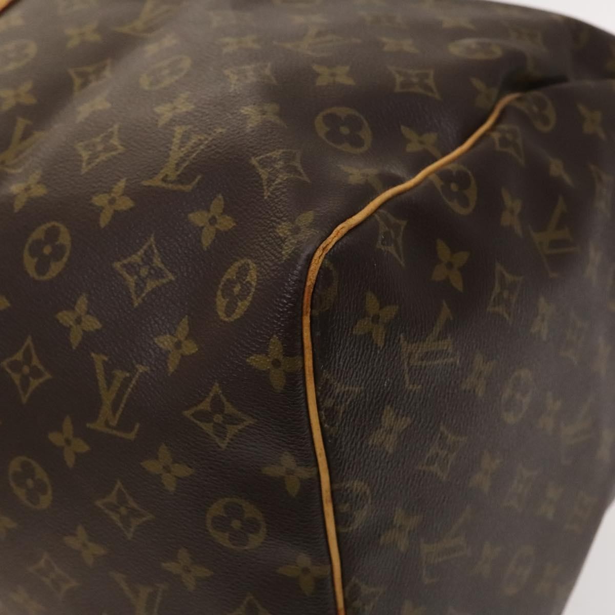 Louis Vuitton Keepall Monogram Canvas Brown Canvas Travel Bag Bag (Pre-Owned)