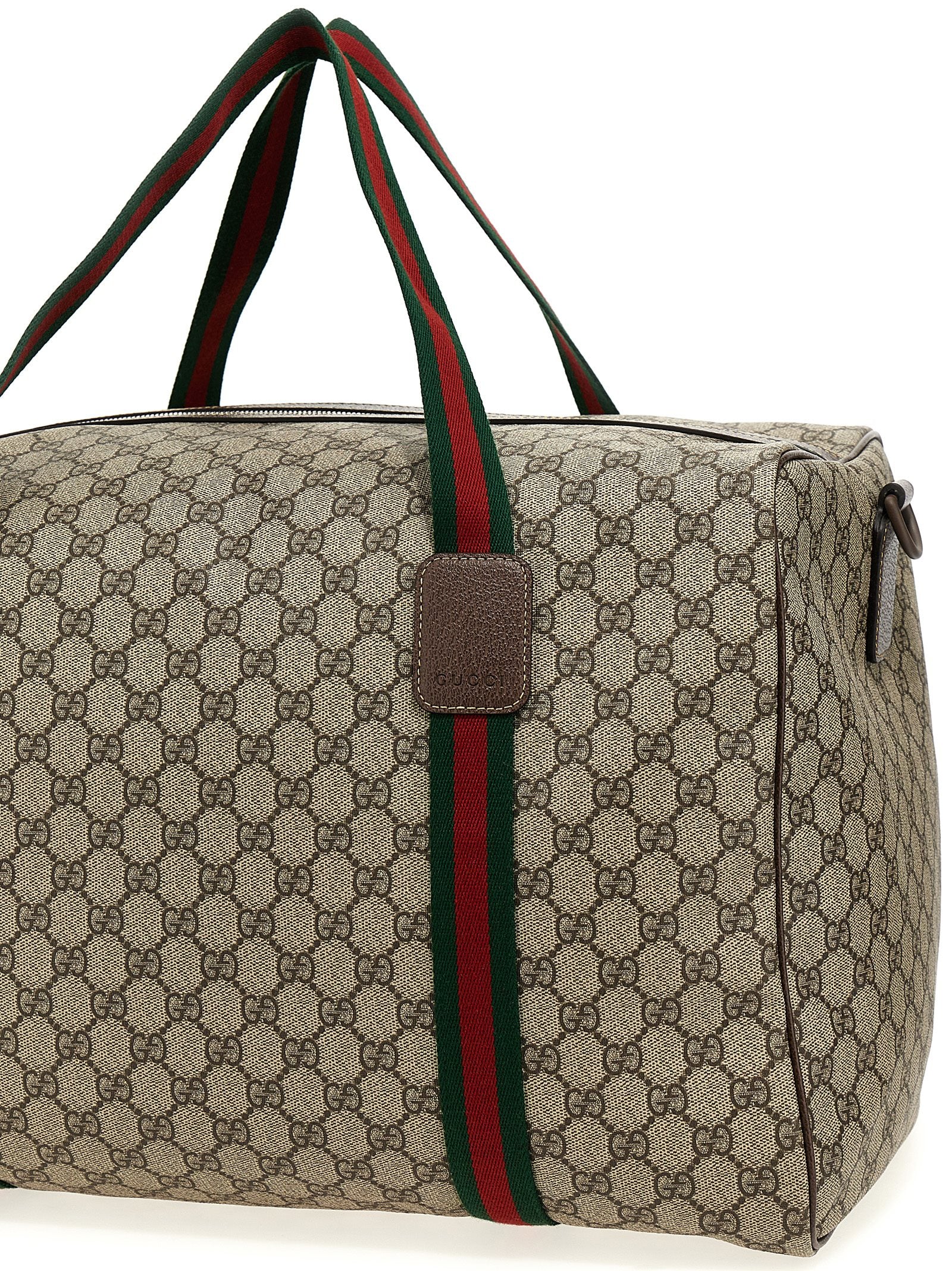 Gucci Men's Gg Supreme Large Travel Bag