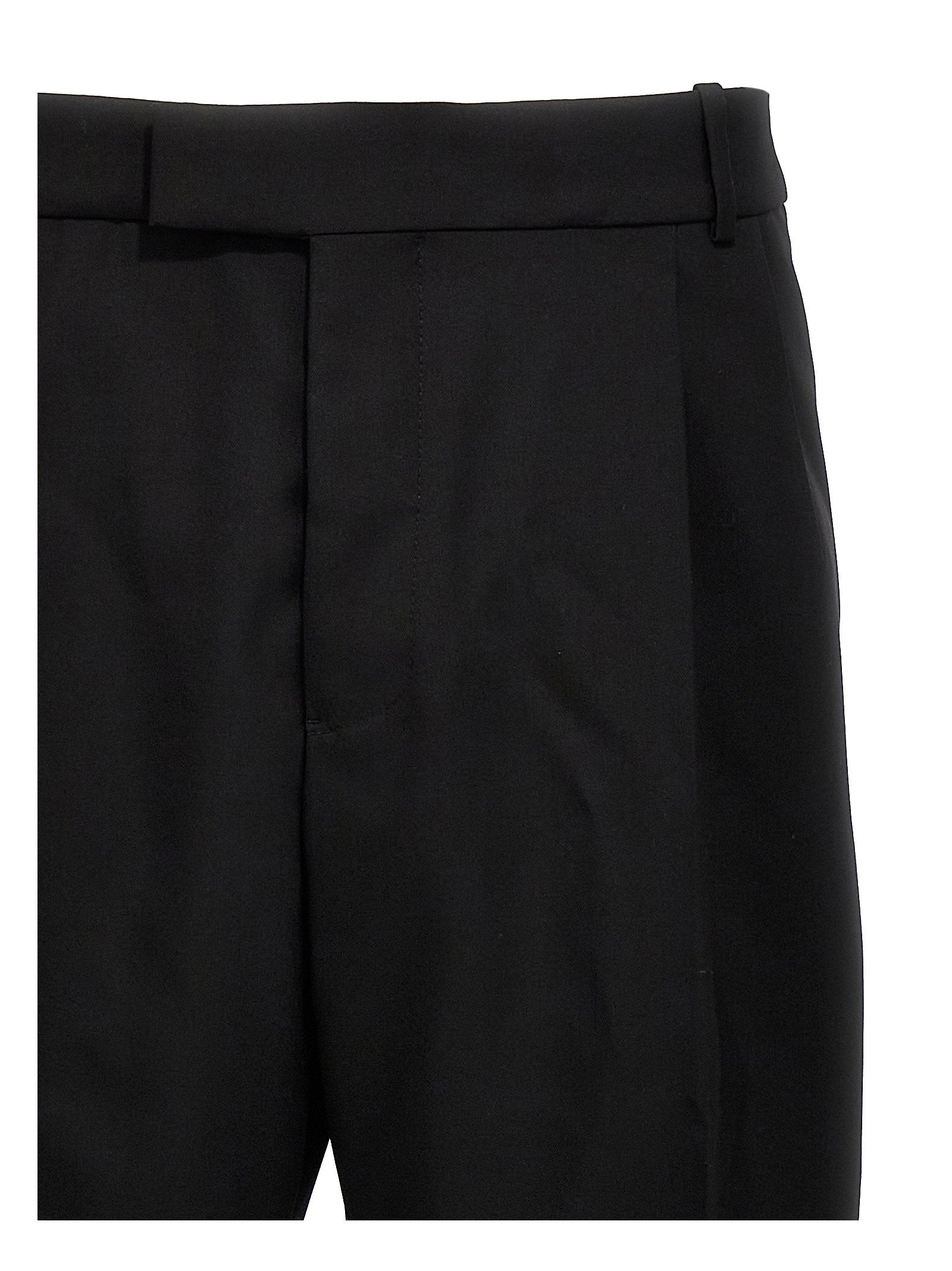 Alexander Mcqueen Men's Gabardine Wool Pants