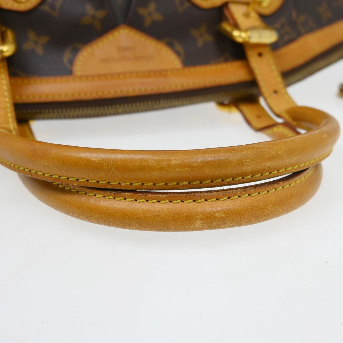 Louis Vuitton Tivoli Monogram Canvas Brown Canvas Handbag (Pre-Owned)