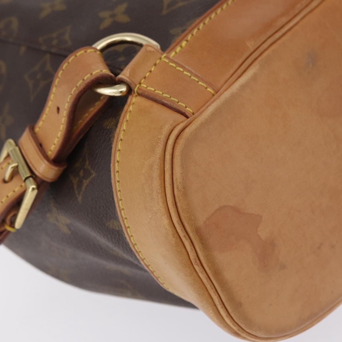 Louis Vuitton Vintage Montsouris Monogram Canvas Brown Canvas Backpack Bag (Pre-Owned)