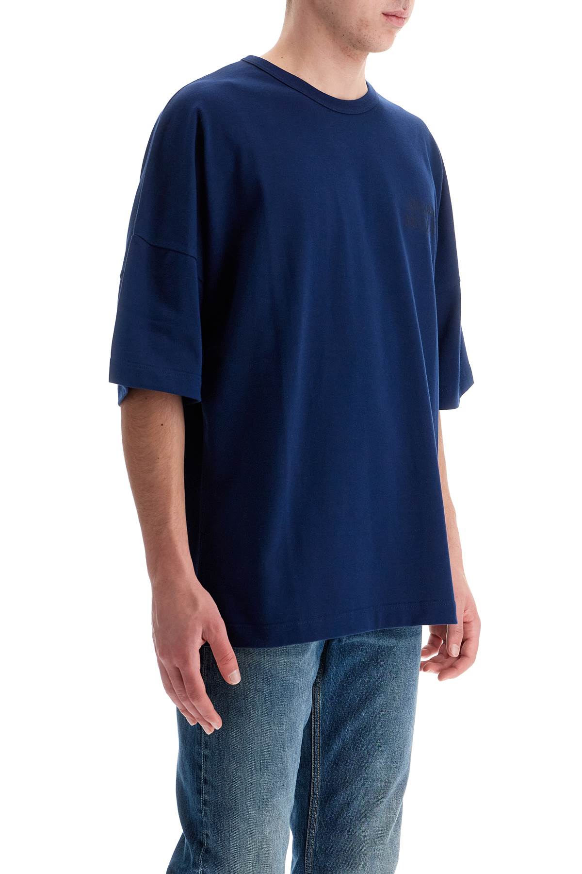 Alexander Mcqueen Men's Oversized Logo T