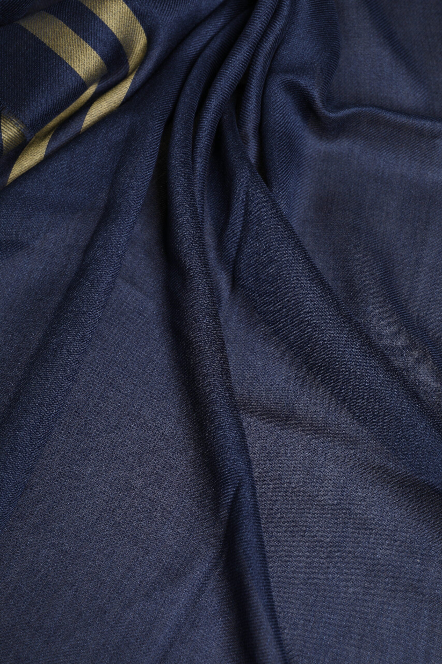 Dolce & Gabbana Blue Cashmere Neck Warmer Wrap Shawl Men's Scarf