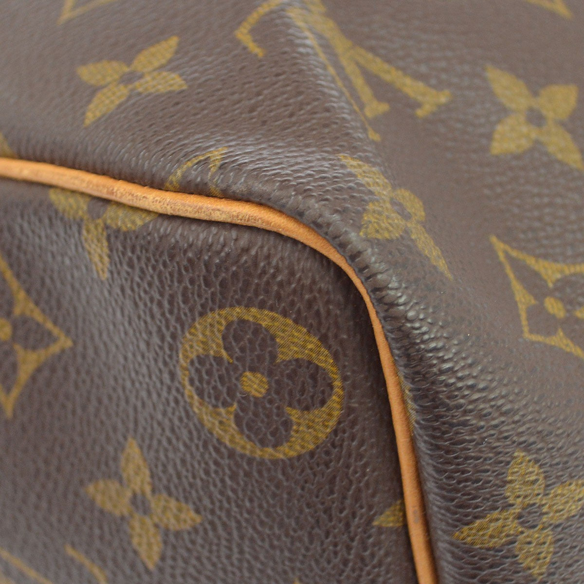 Louis Vuitton Keepall Monogram Canvas Brown Canvas Travel Bag Bag (Pre-Owned)
