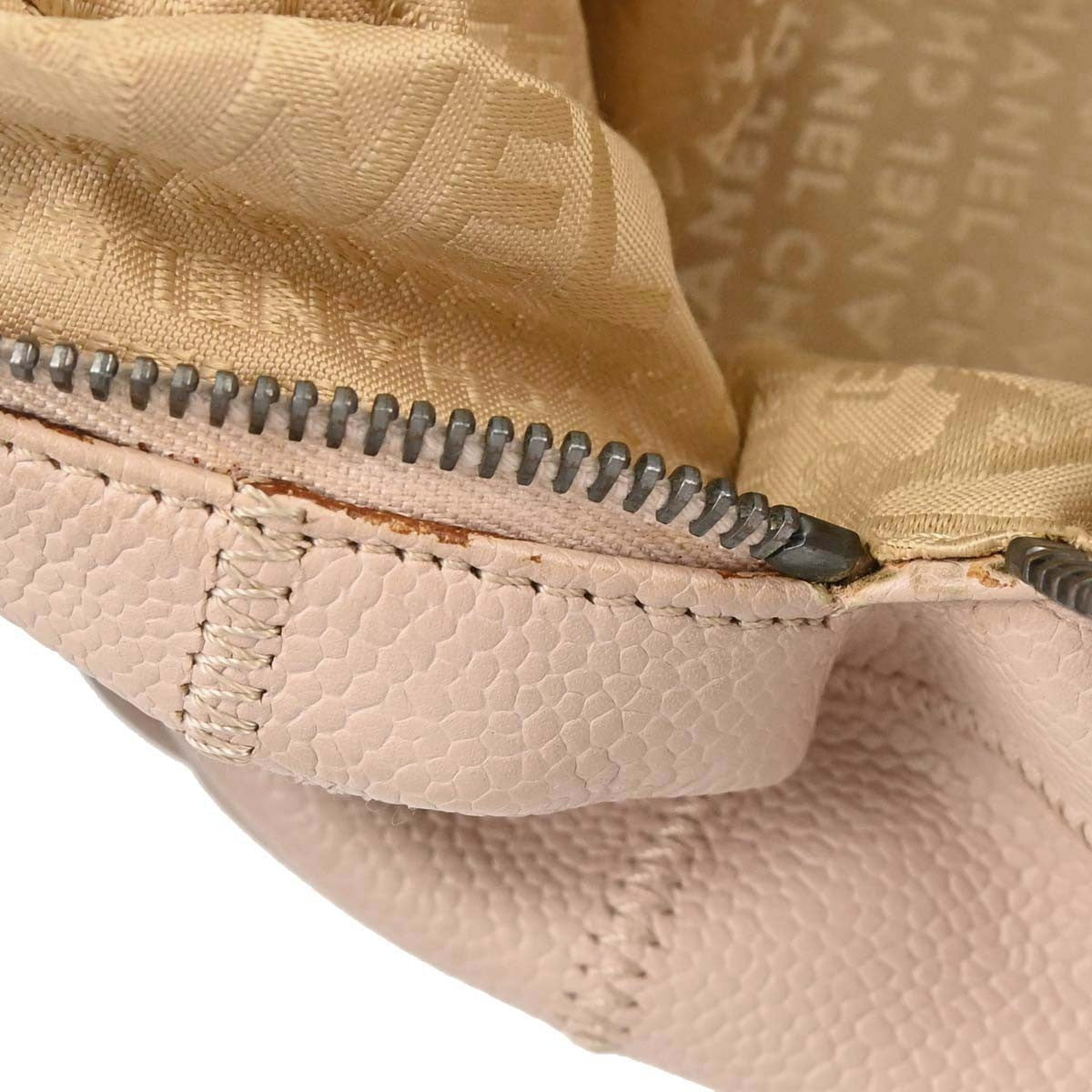 Chanel Square Stitch Bowler Quilted Calfskin Pink Leather Shoulder Bag Bag (Pre-Owned)