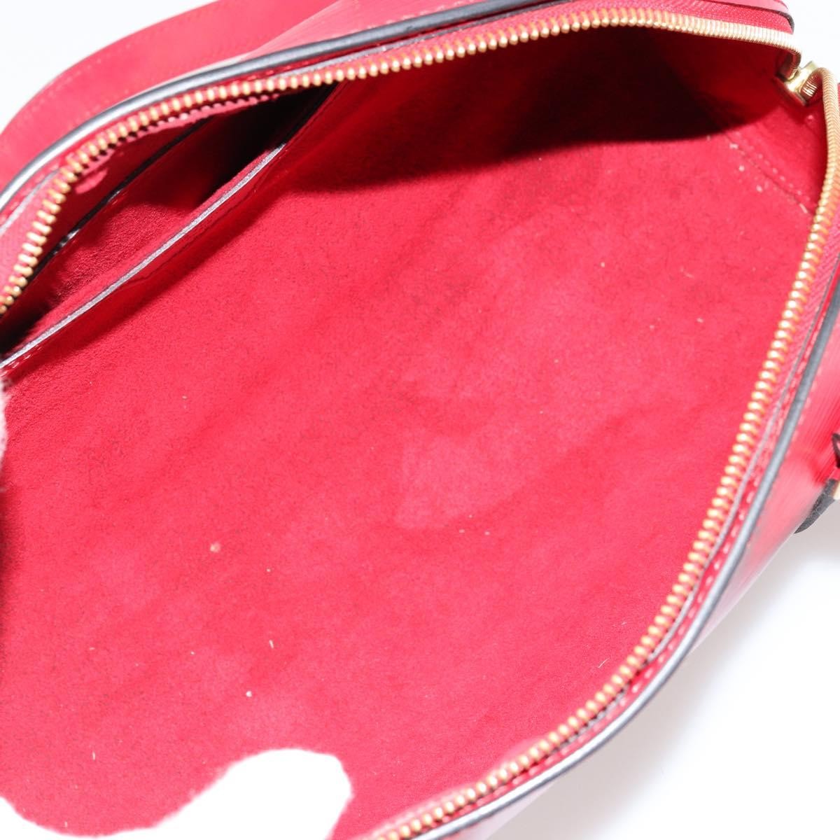 Louis Vuitton Soufflot Epi Leather Red Leather Tote Bag Bag (Pre-Owned)