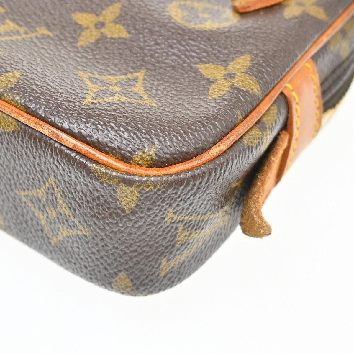 Louis Vuitton Pochette Marly Bandouliere Monogram Canvas Brown Canvas Shoulder Bag Bag (Pre-Owned)