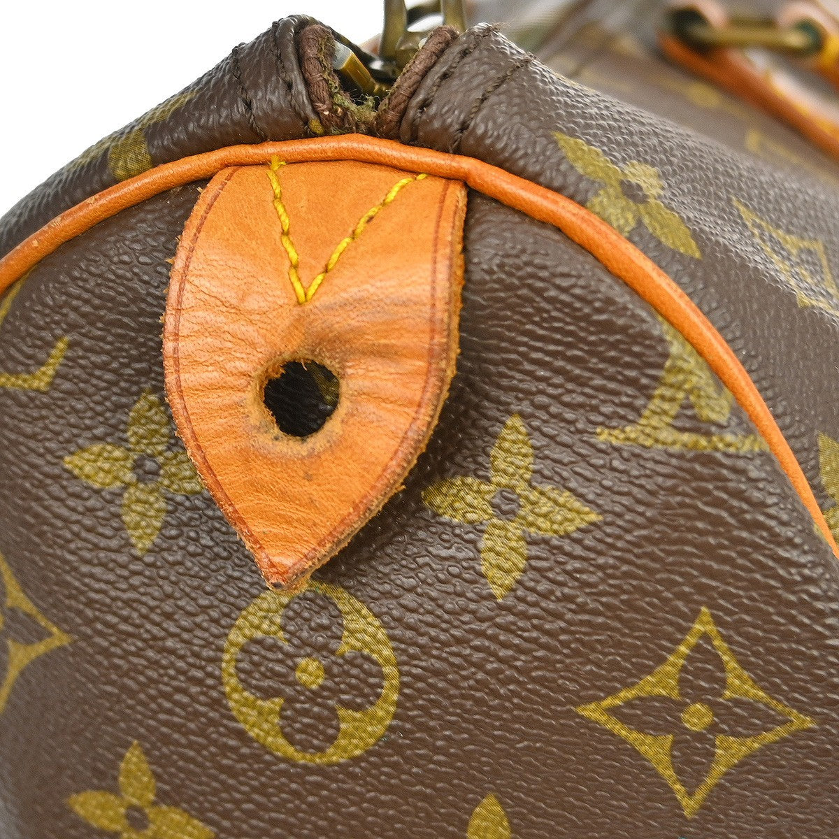 Louis Vuitton Speedy Monogram Canvas Brown Canvas Handbag (Pre-Owned)