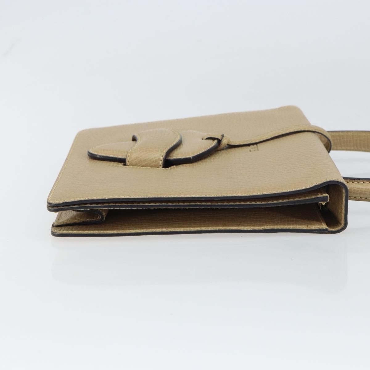 Loewe Barcelona Leather Beige Leather Handbag (Pre-Owned)