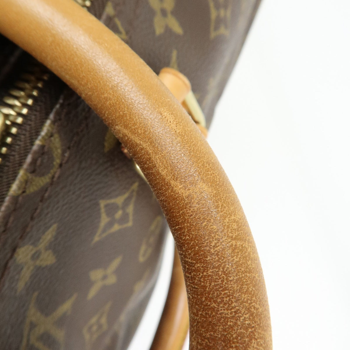 Louis Vuitton Keepall Monogram Canvas Brown Canvas Travel Bag Bag (Pre-Owned)