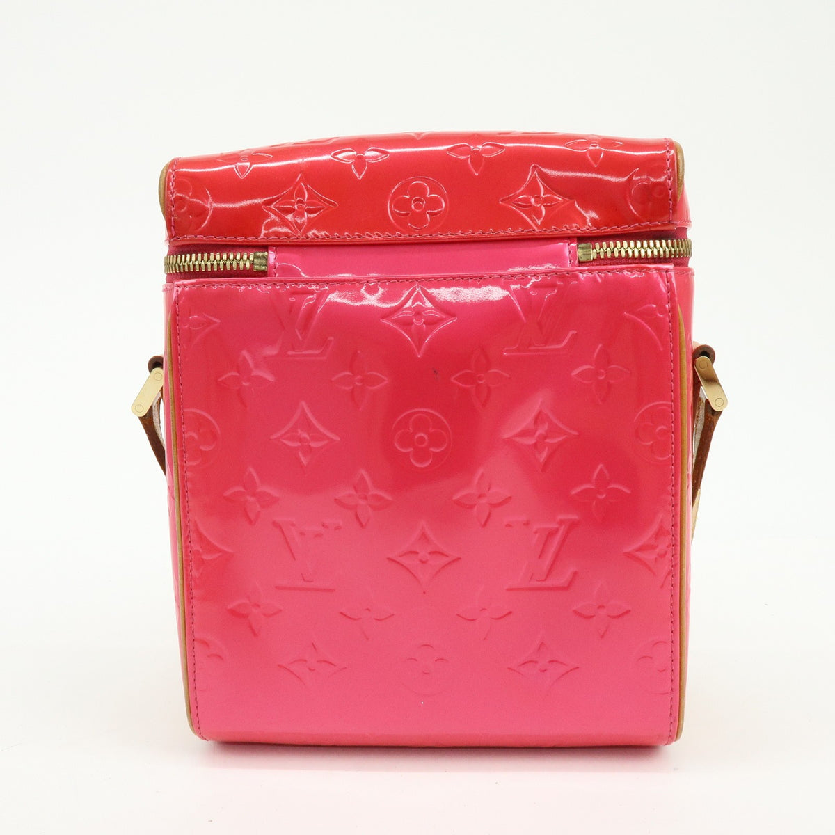 Louis Vuitton Sullivan Monogram Vernis Pink Patent_Leather Shoulder Bag Bag (Pre-Owned)