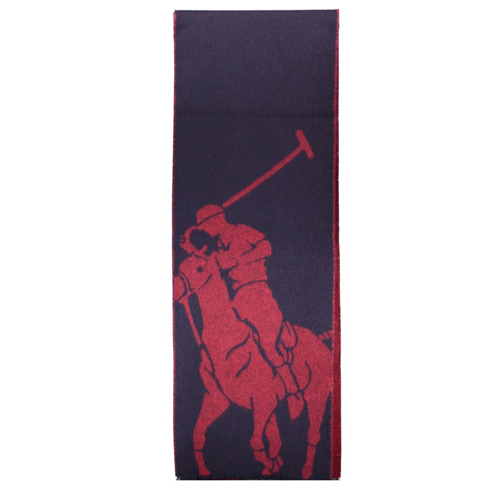 Ralph Lauren Blue Nylon Men's Scarf